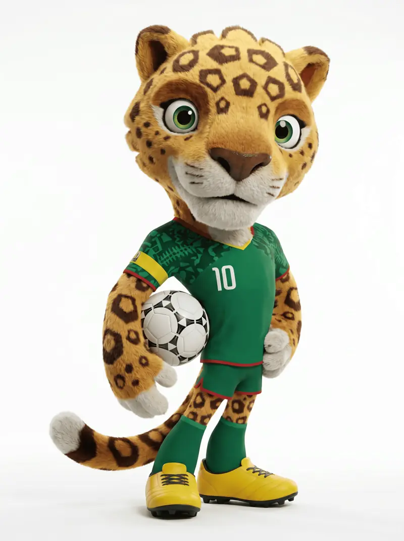 ZAYU, mascote oficial do México para a Copa 2026